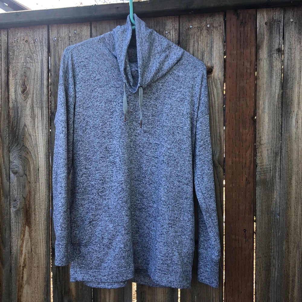 Heather grey sweater